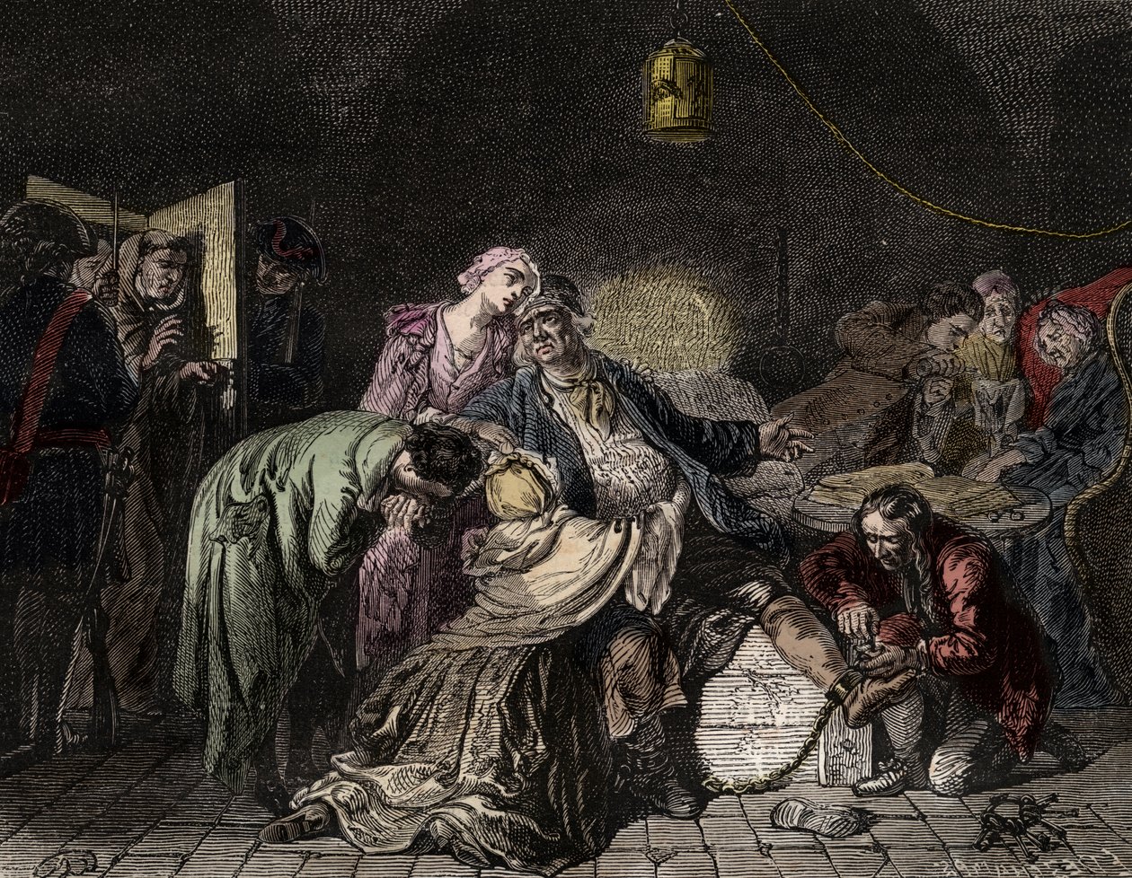 Jean Calas, marchand calviniste accusé de meurtre - French School