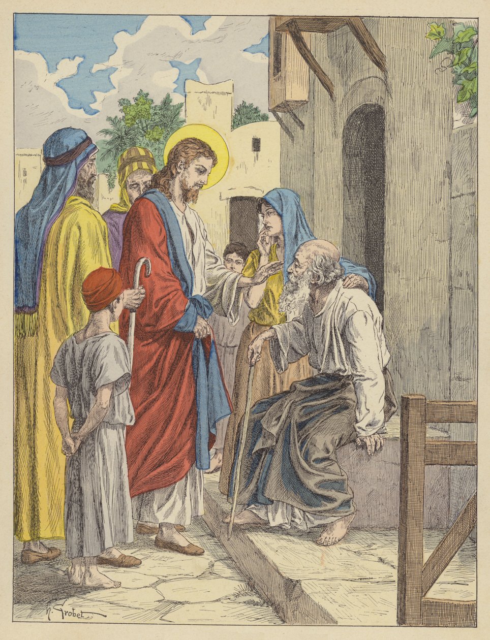 Jésus guérit l