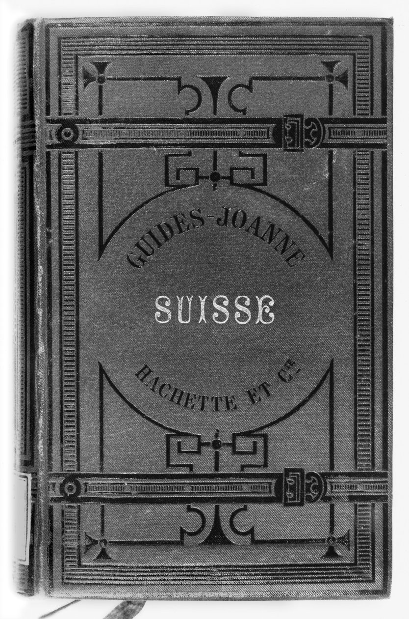 Guides Joanne de la Suisse, publié par Hachette, Paris, 1887 - French School