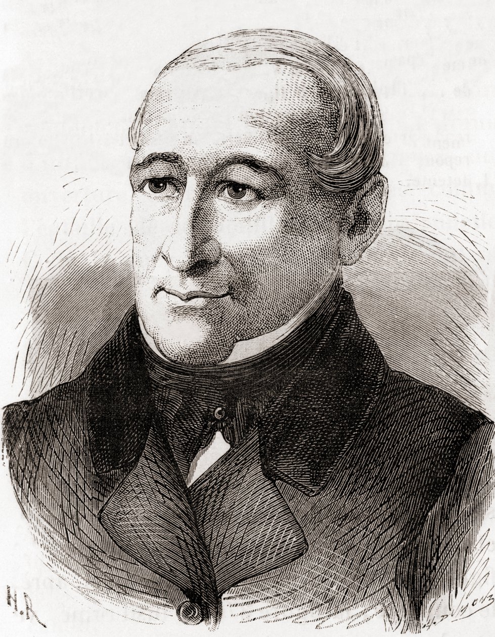 Johann Nicolaus von Dreyse, de Les Merveilles de la Science, publié vers 1870 (gravure) - French School