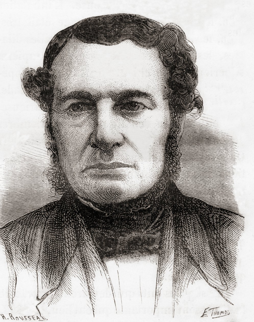 Joseph-François Malgaigne, des Merveilles de la Science, publié vers 1870 - French School