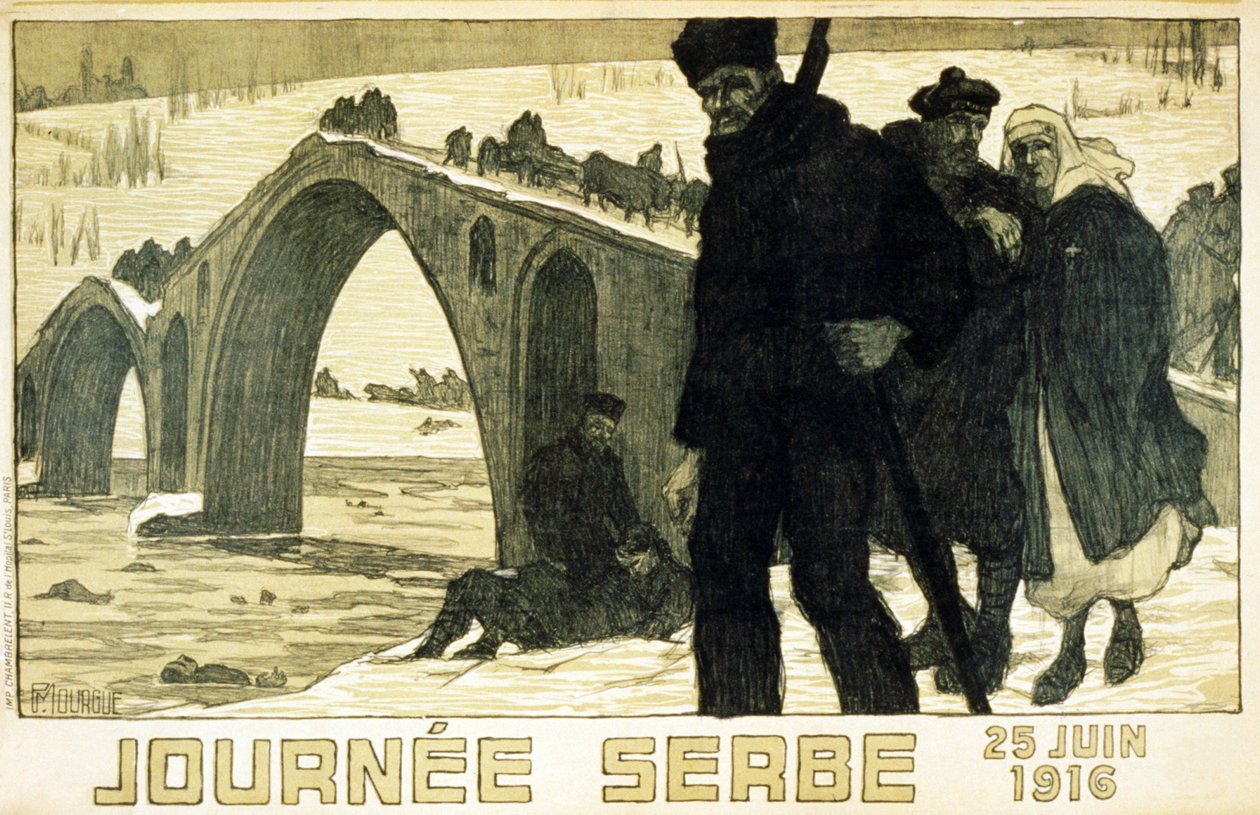 Journée Serbe. 25 Juin 1916 - French School