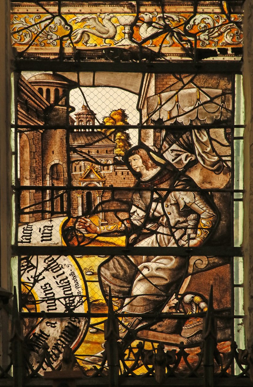 Judas Macchabée tenant sa prophétie - French School