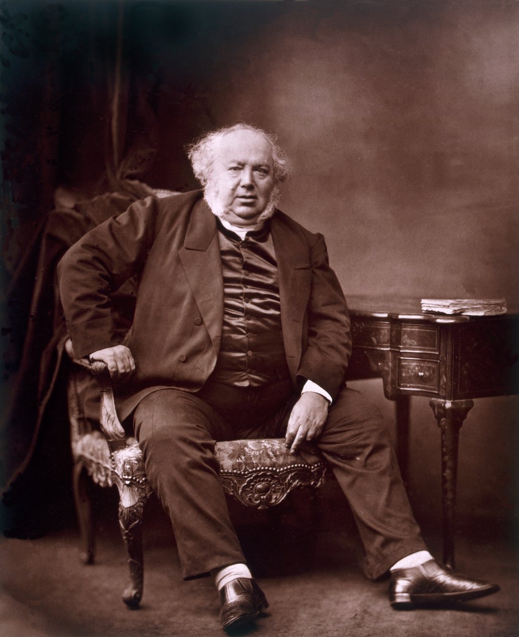 Jules Janin (1804-74), de la Galerie Contemporaine, vers 1874-78 - French School