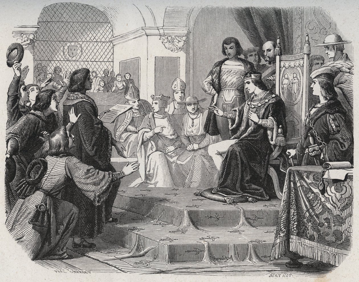 Le roi Louis XII proclamé père du peuple aux États généraux de Tours le 14 mai 1506 - 