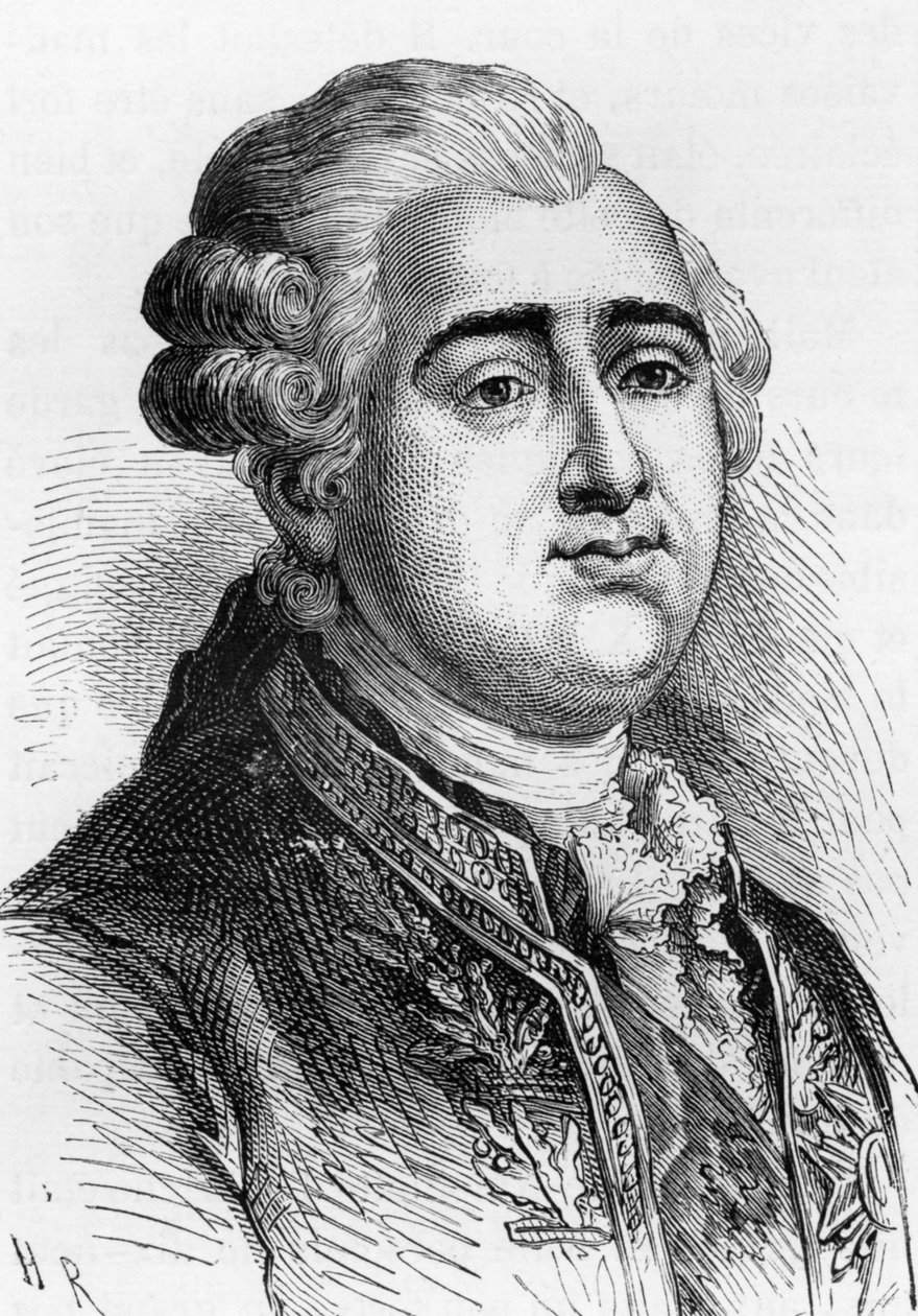 Roi de France Louis XVI (1754-1793) - French School