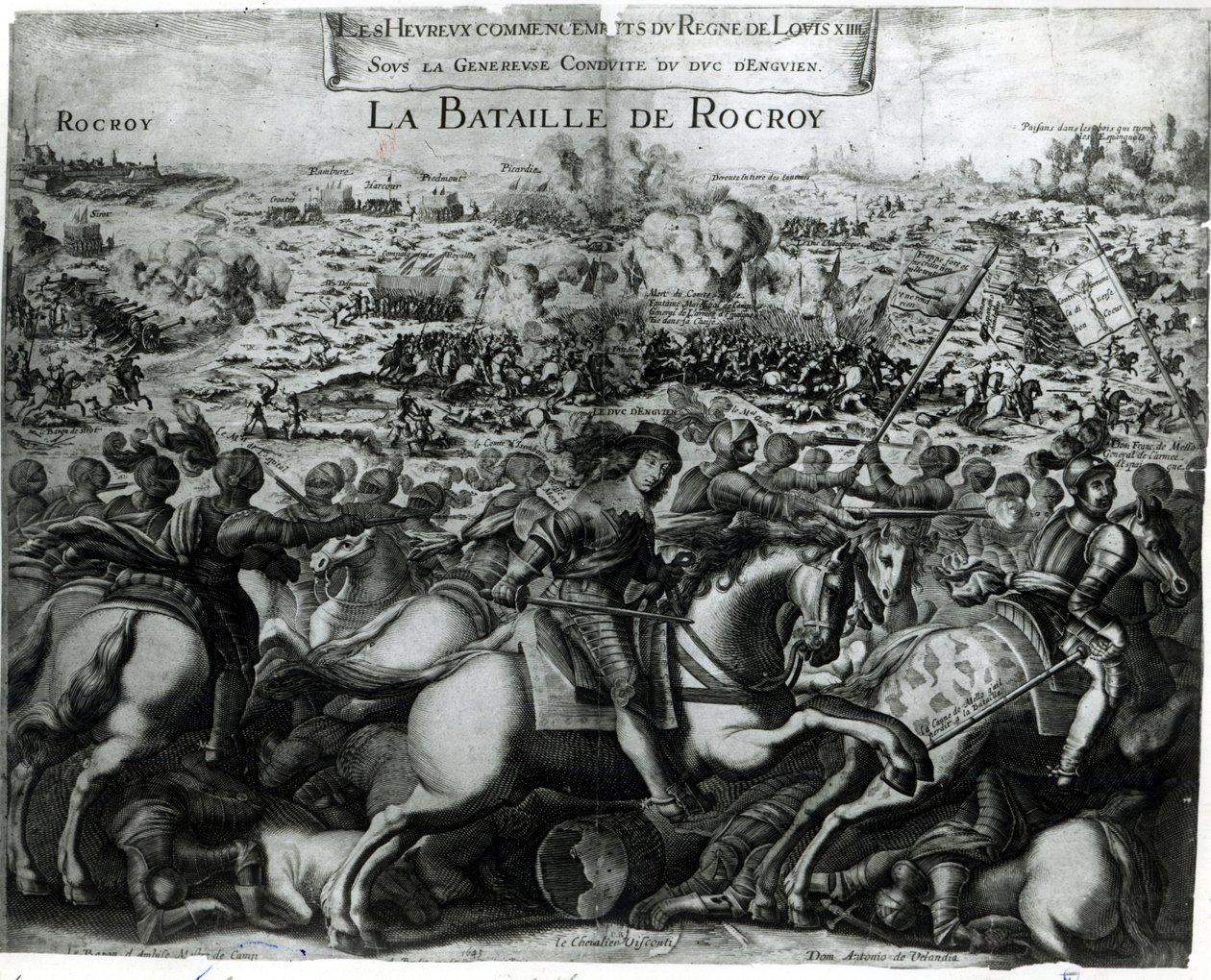 La Bataille de Rocroy - French School