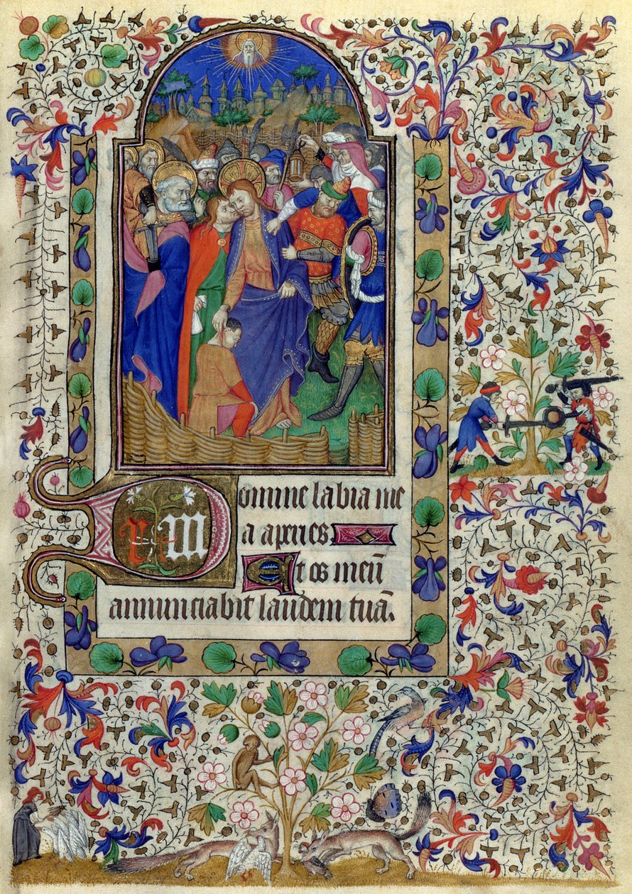 Le Baiser de Judas, des Heures de Marguerite d