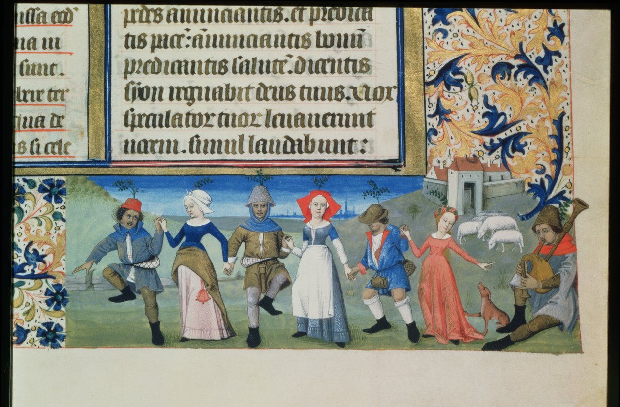 Danse des bergers, des Heures de Charles d