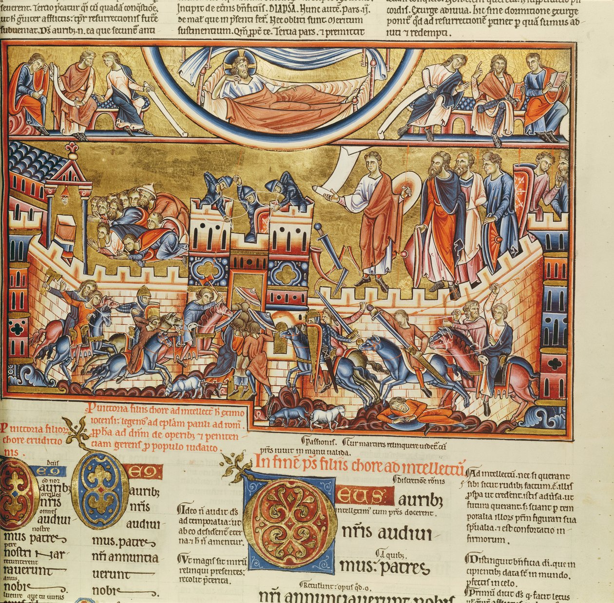Lat 8846 f.76, Siège d