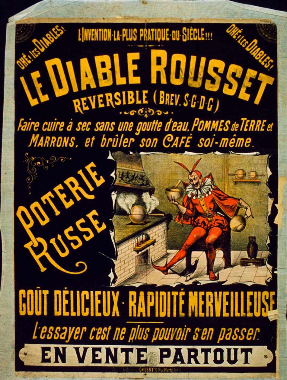 Affiche Le Diable Rousset - French School