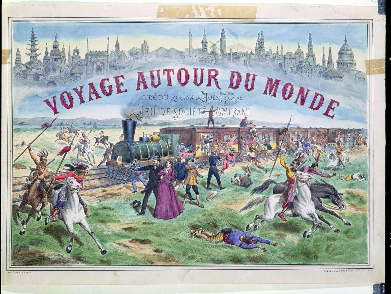 Le Voyage autour du monde, couverture d