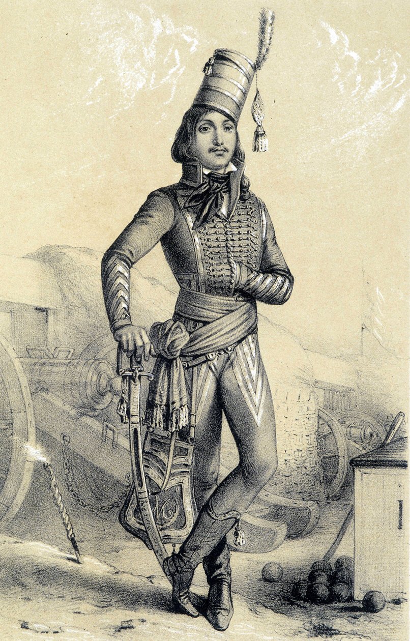 Le général Marceau - dans "Galerie historique de la Révolution française" par Albert Maurin - French School