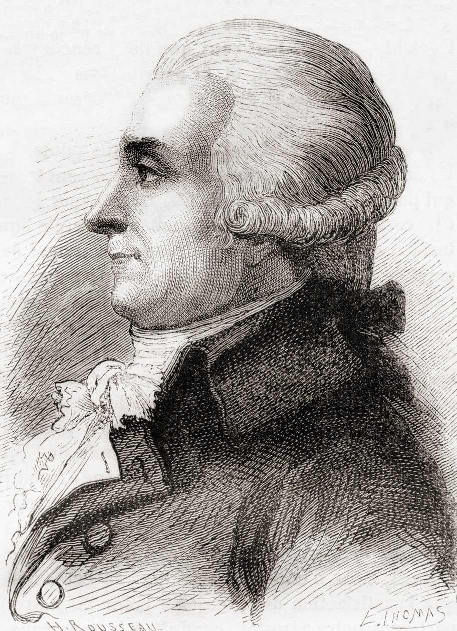 Louis-Bernard Guyton, Baron de Morveau, des Merveilles de la Science, publié vers 1870 - French School