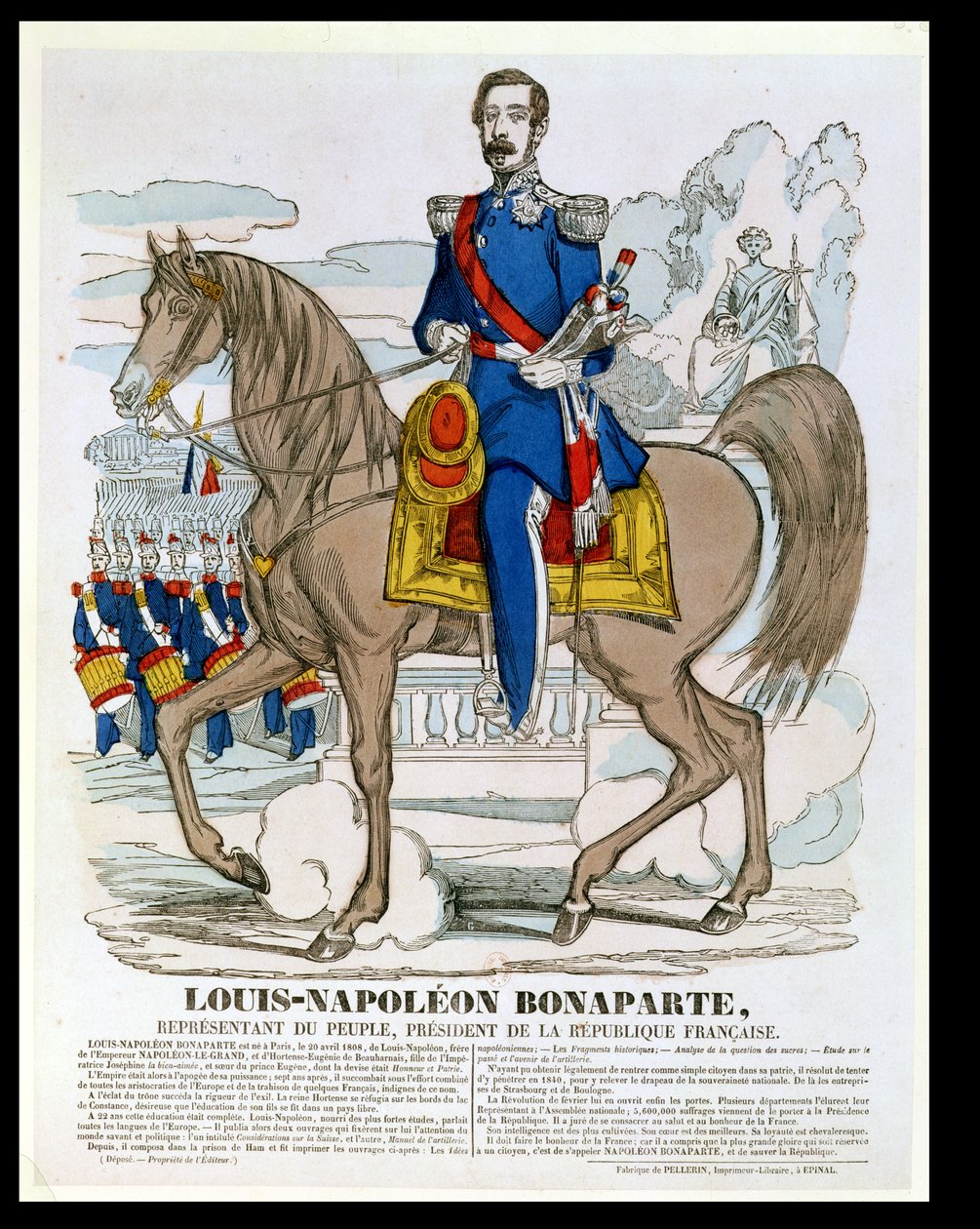 Louis-Napoléon Bonaparte (1808-73) futur Napoléon III, 1849 - French School