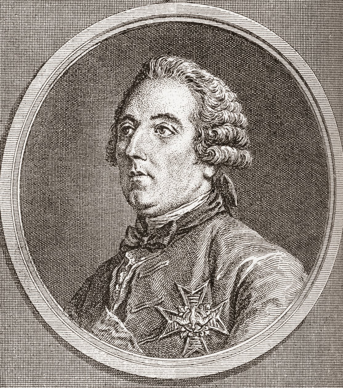 Louis César de La Baume Le Blanc, duc de Vaujours, duc de La Vallière, 1708-1780. Noble français, bibliophile et militaire. De 