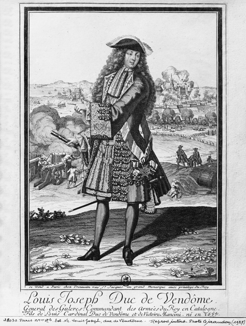 Louis Joseph de Bourbon, duc de Vendôme, dit le Grand Vendôme - French School