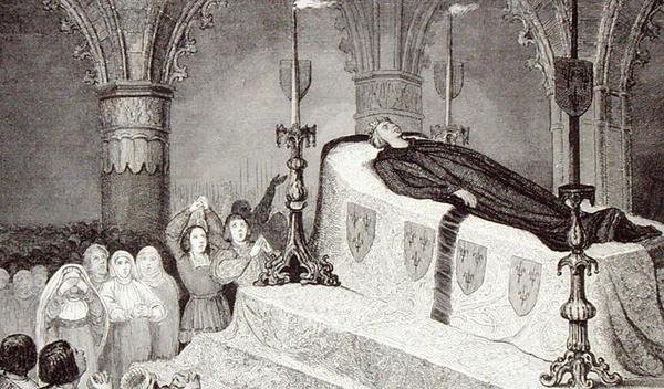 Louis XII (1462-1515) Père du Peuple sur son catafalque, de 
