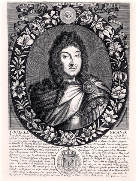 Louis XIV (1638-1715) Roi de France, vers 1680 - French School