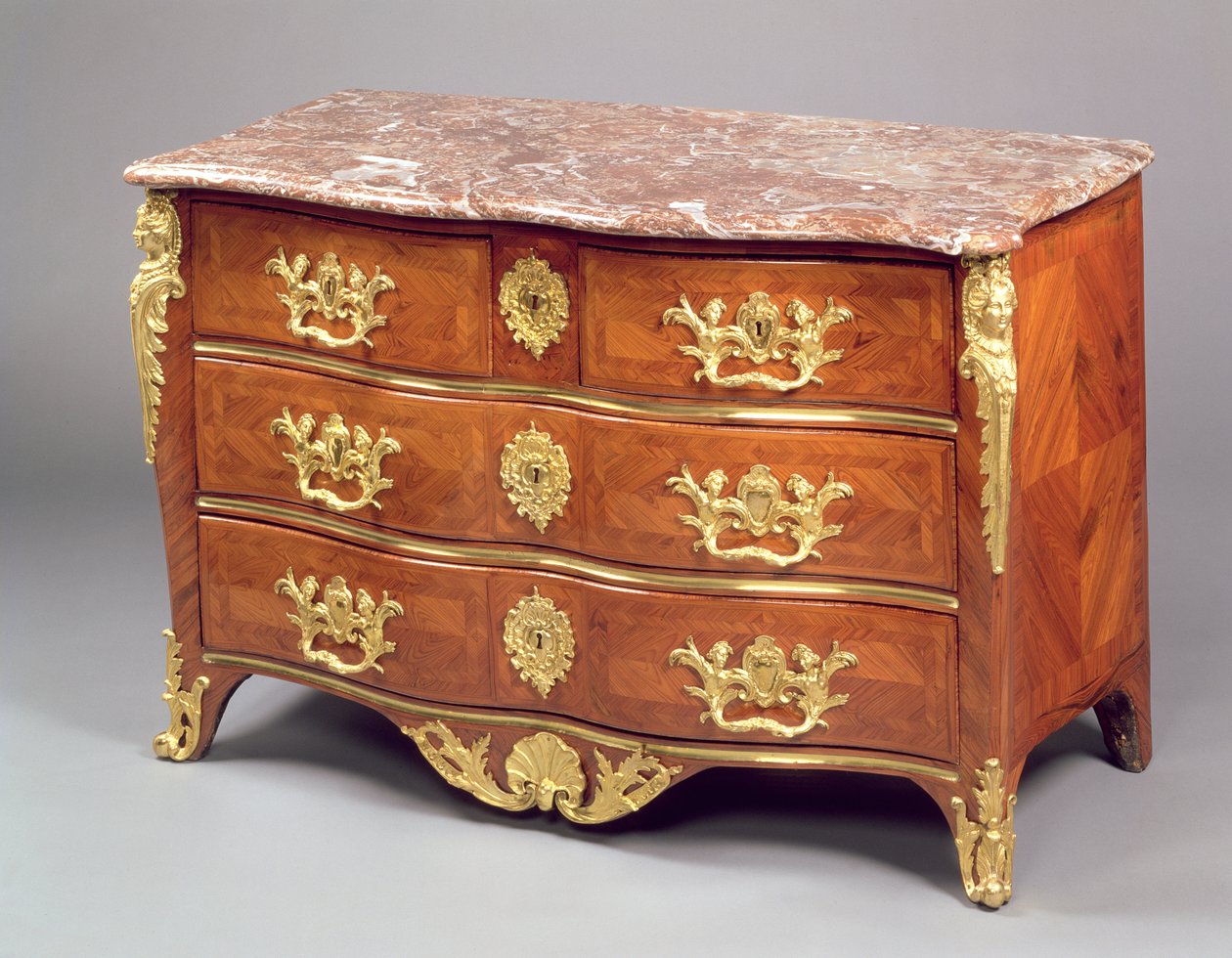 Commode Louis XV par François Garnier vers 1730 - French School
