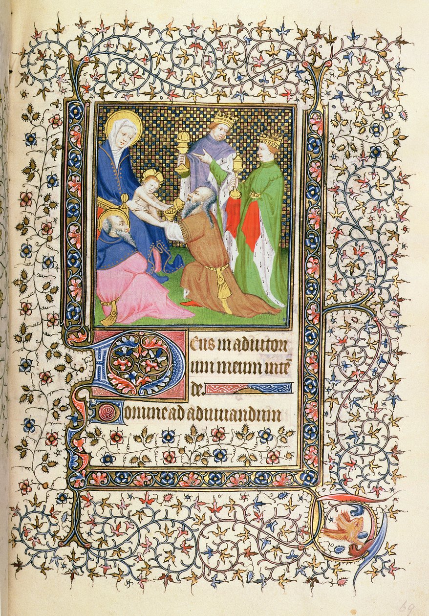 Adoration des Mages, Horae française - French School