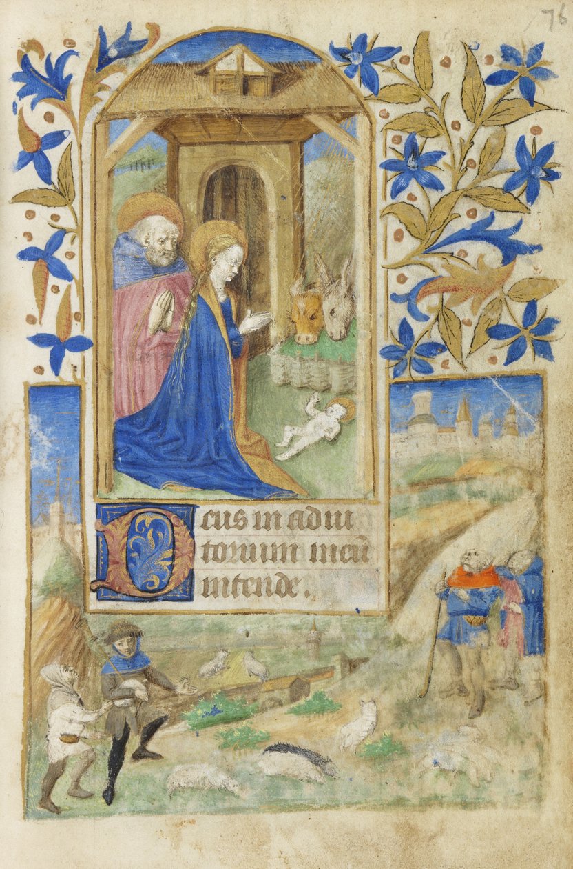 La Nativité, 1464 - French School