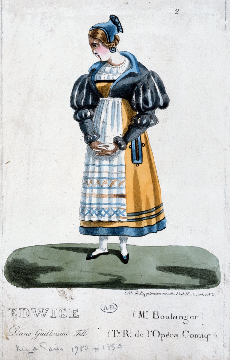 Madame Boulanger dans le rôle d