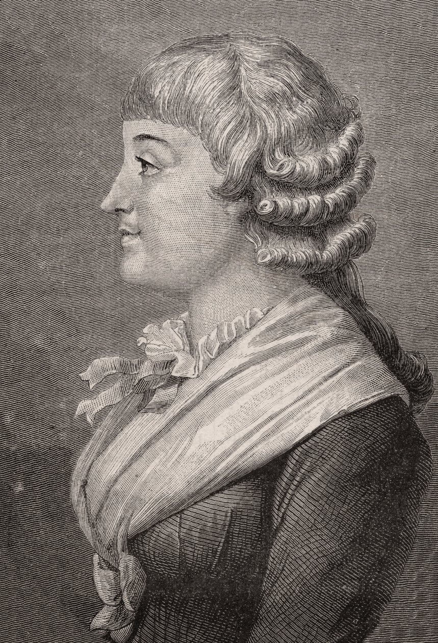 Madame Roland, gravée par Stéphane Pannemaker d