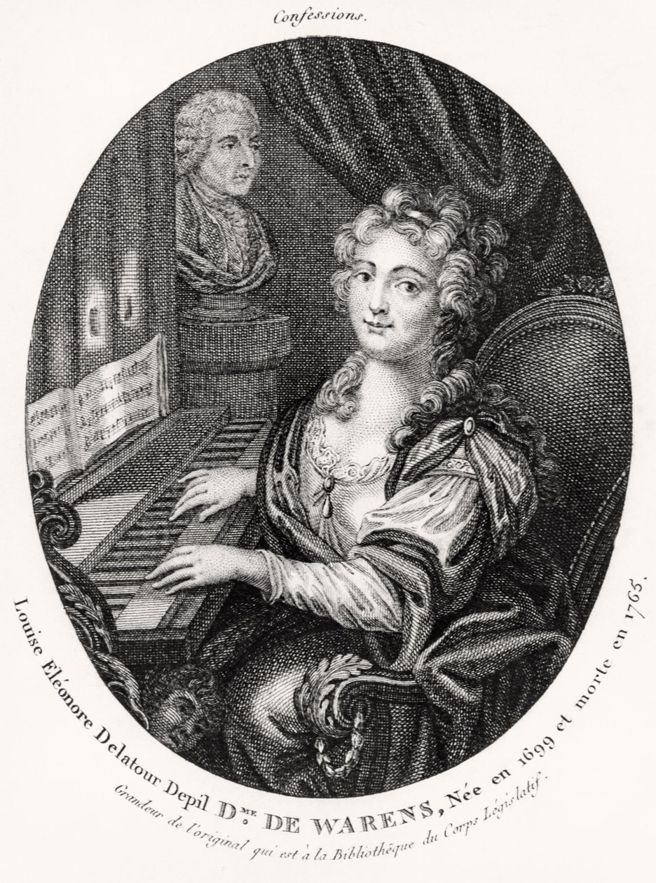 Madame de Warens - French School