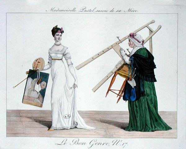 Mademoiselle Pastel Suivie par sa Mère, planche 17 de 