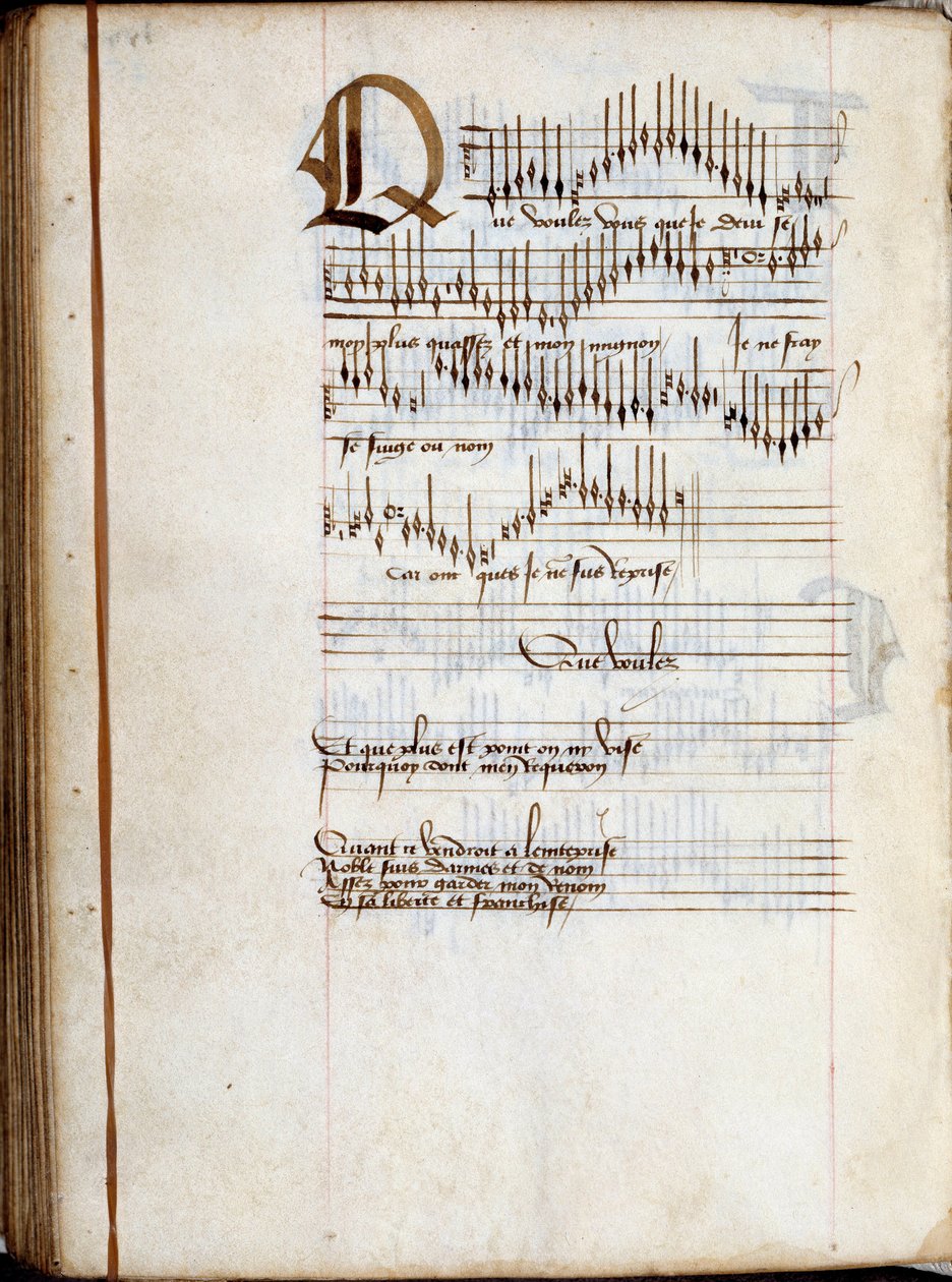 Page manuscrite d