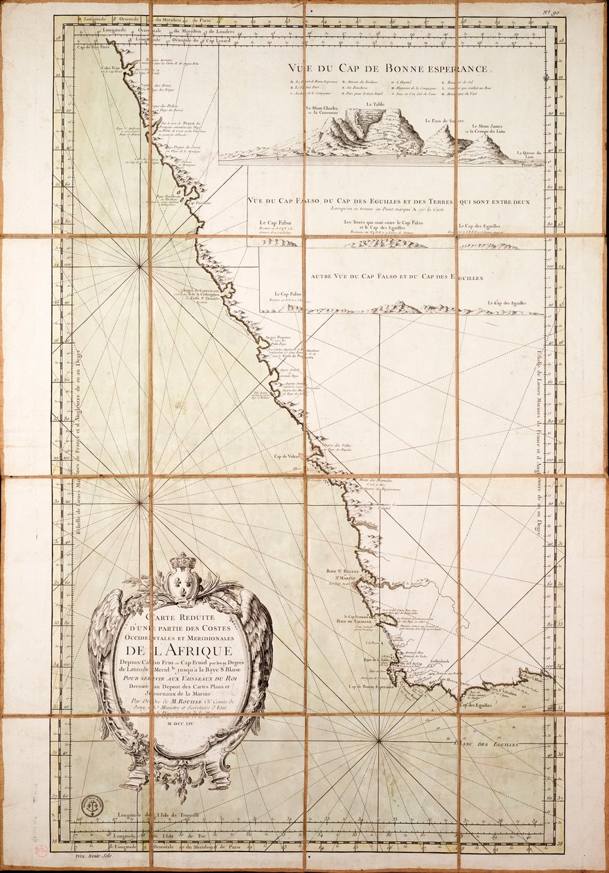 Carte du sud-ouest de l