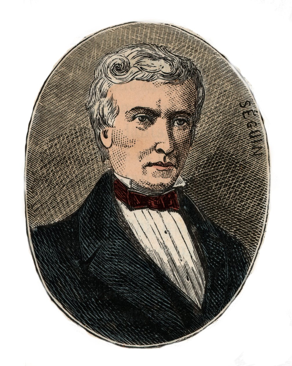 Marc Seguin (1786-1875) architecte et ingénieur - Gravure dans "Sciences à la portée de tous - physique et chimie populaires" par Alexis Clerc - Fin du 19e siècle - Collection privée - French School