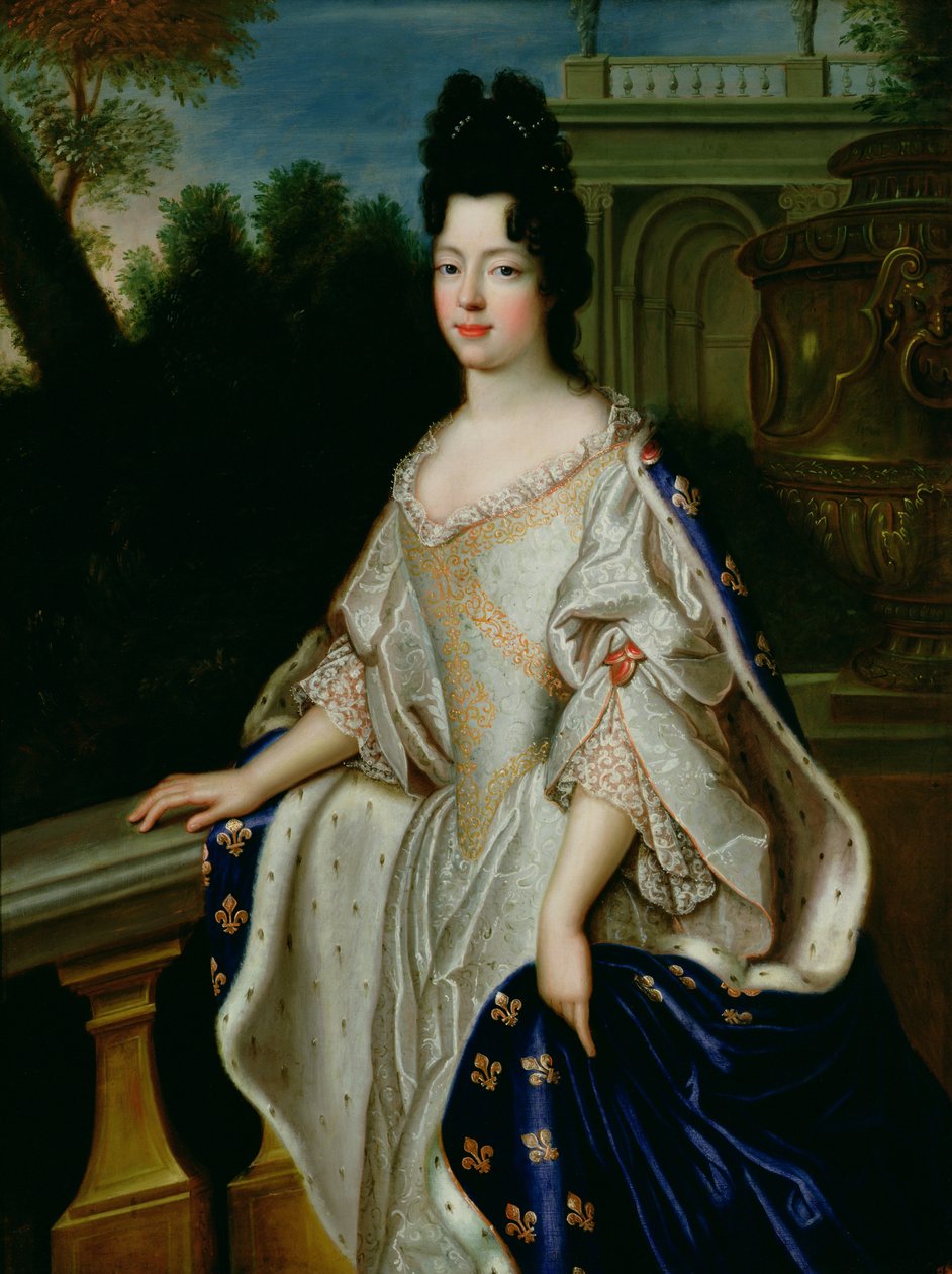 Marie-Adélaïde de Savoie, Duchesse de Bourgogne - French School