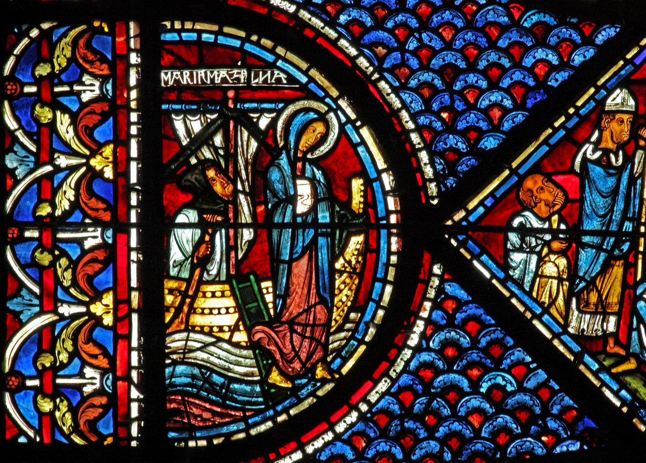Fenêtre de Marie-Madeleine : Marie débarque en Provence - French School