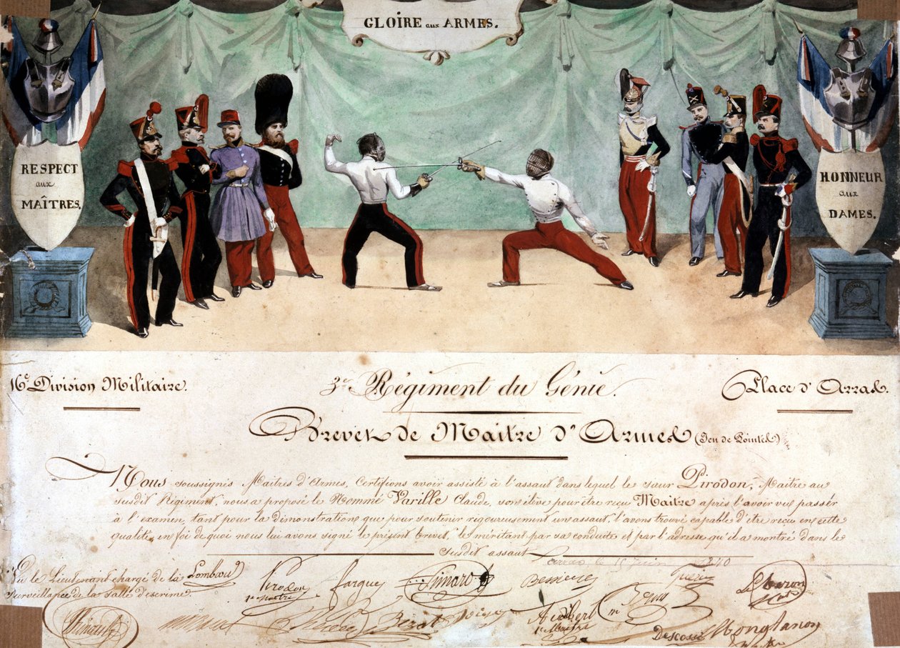 Certificat de maître d
