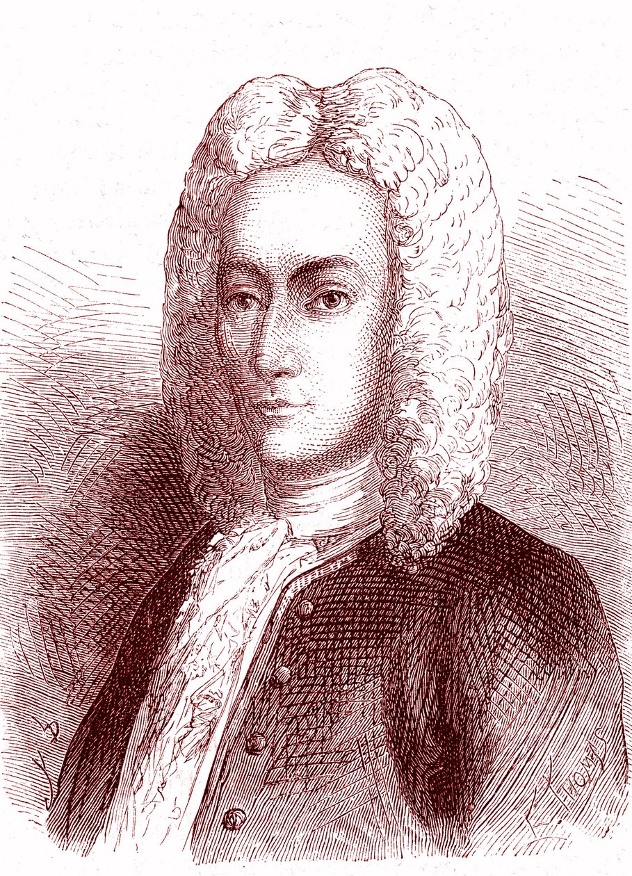 Mathieu Dutilh, physicien français décédé en 1715 (électricité, paratonnerre) - French School