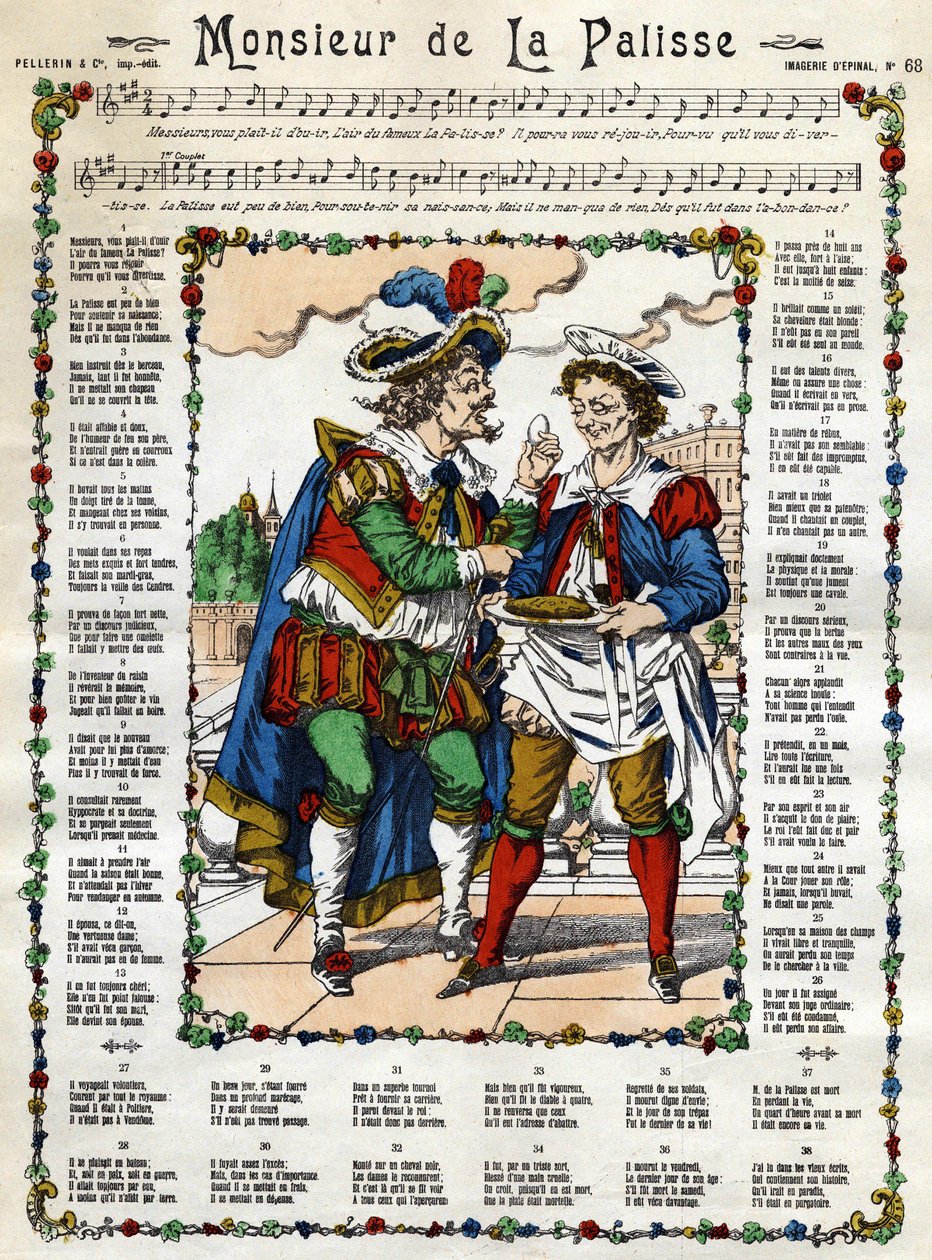 Monsieur de la Palisse. Image d