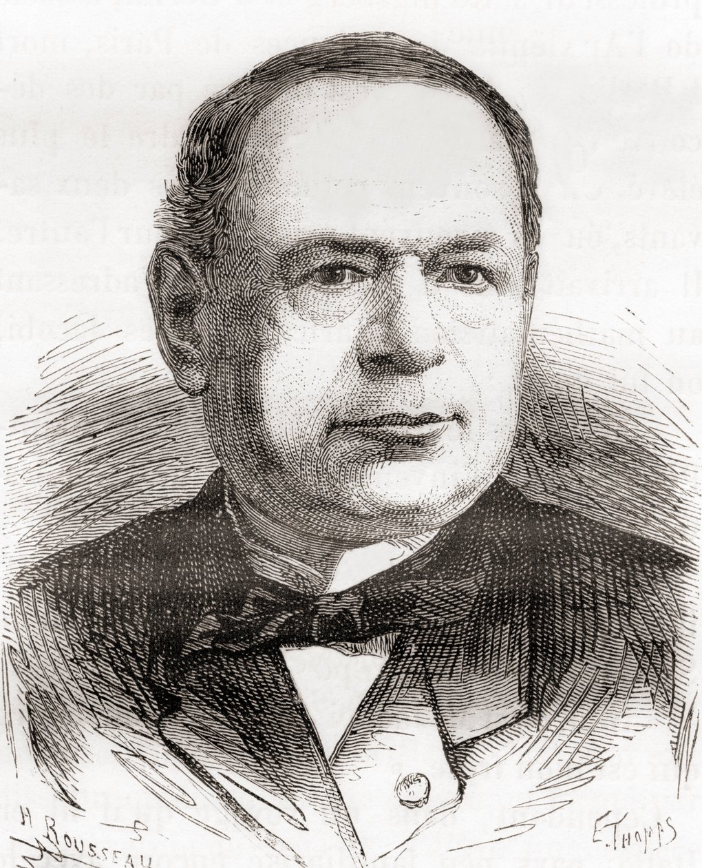 Moritz Hermann von Jacobi, de Les Merveilles de la Science, publié vers 1870 (gravure) - French School
