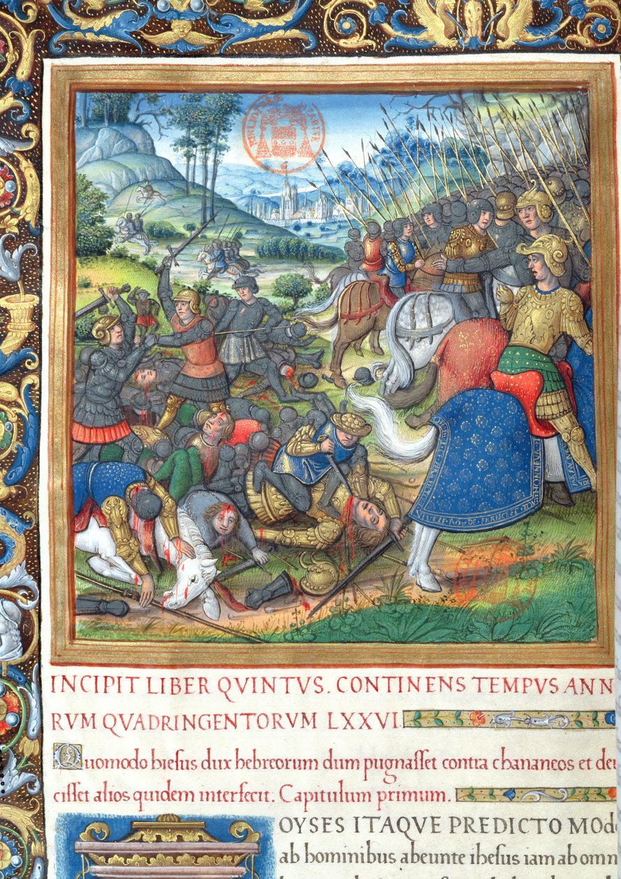 Illustration du Livre VIII (De la mort de David à la mort d