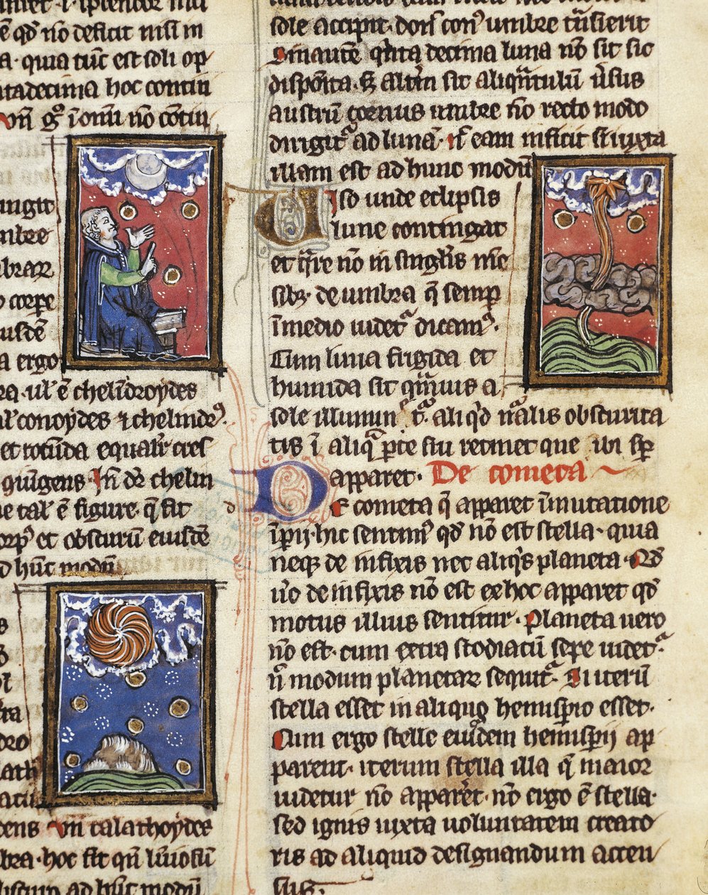 Ms 320 Fol.197 Comètes, de 