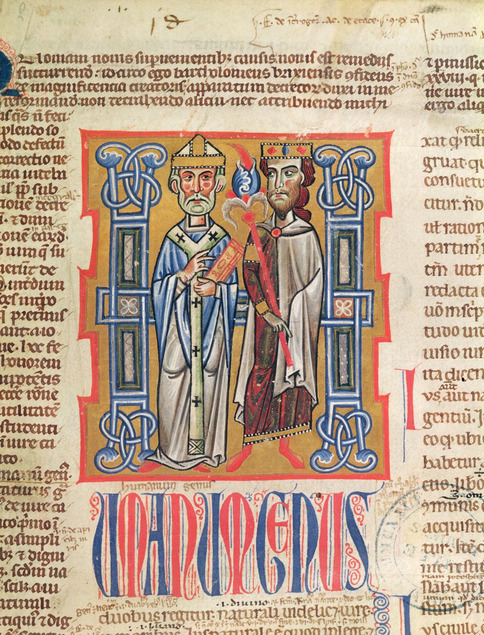 Ms 354 fol.9 Miniature d