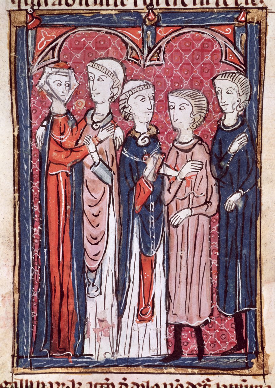 Ms 372 fol.141 Un engagement, des Décrets de Gratien - French School