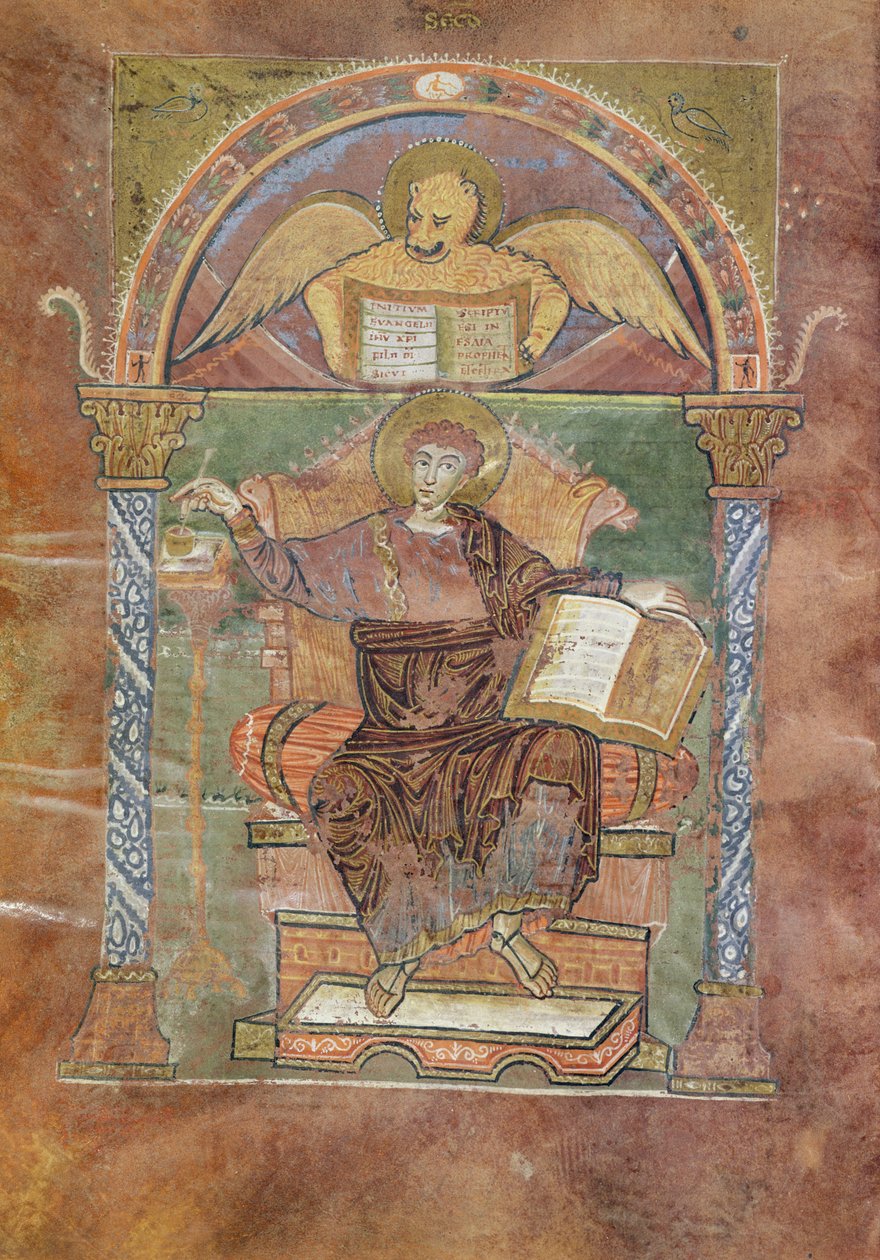 Ms 4 fol.66v Saint Marc, de l