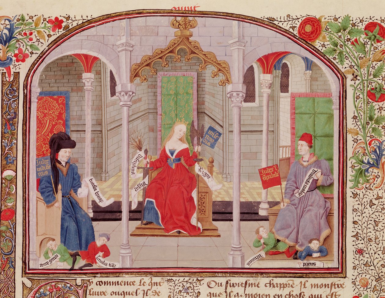 Ms 927 Fol.71v La Théorie de la justice, de l