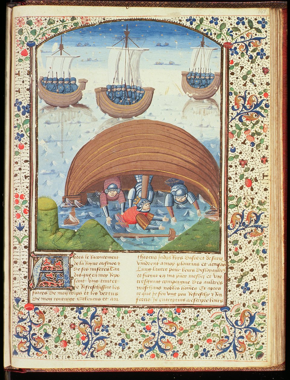 Le Sort de Séleucos, de La Chute des Princes, par Giovanni Boccaccio - French School