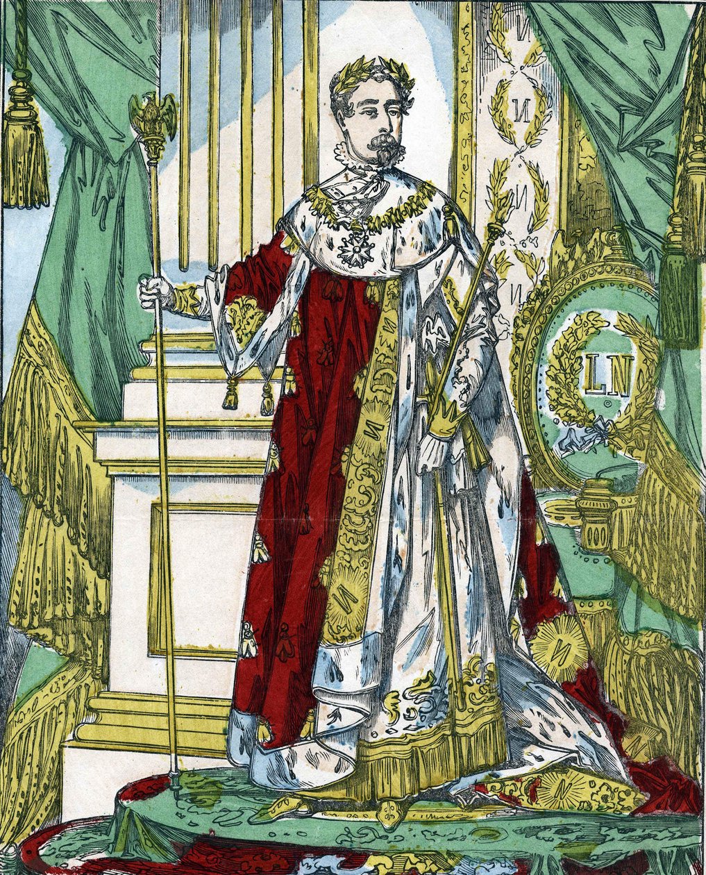 Napoléon III, Empereur des Français. - French School