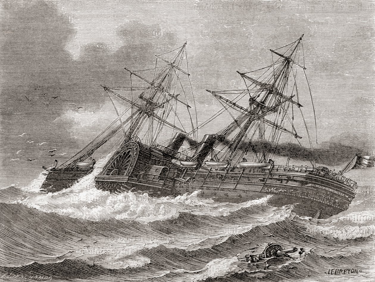 Napoléon III, de Les Merveilles de la Science, pub.1870 - French School