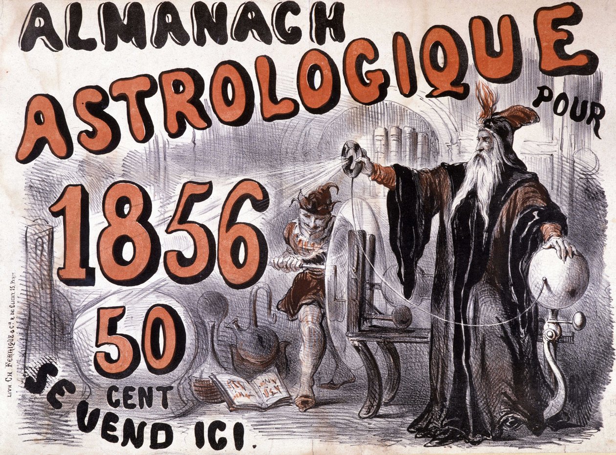 Nostradamus, astrologue illuminant l