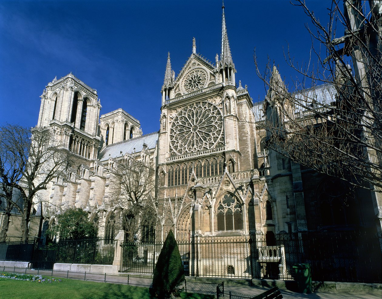 Notre-Dame vue du sud, 1163-1345 - French School